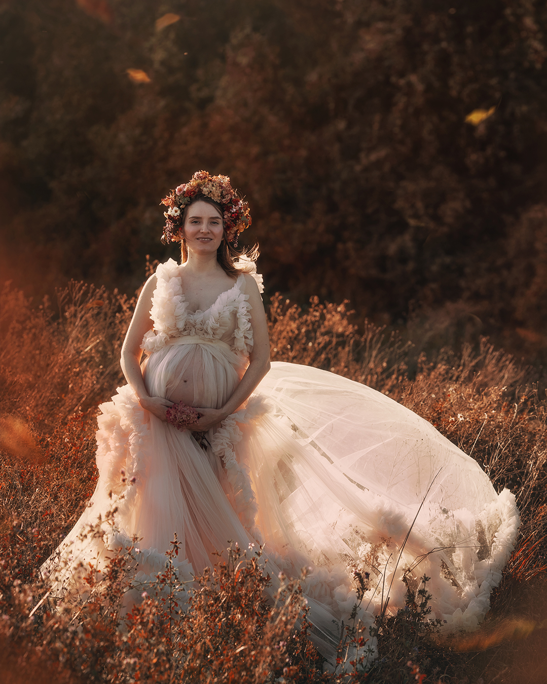 Outdoor: Babybauch Shooting Deluxe; Wien & NÖ Bezirk Mödling